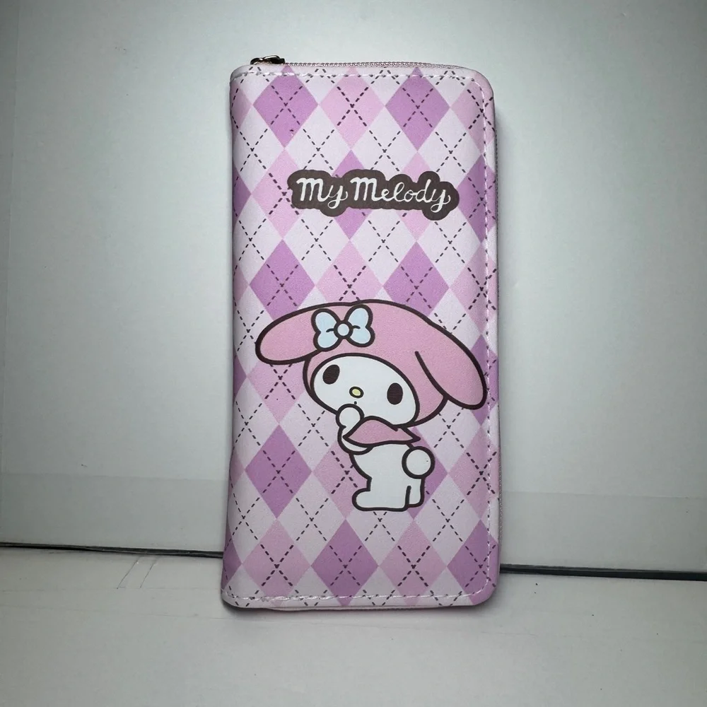 My Melody Argyle Wallet NWT Hello Kitty Friends